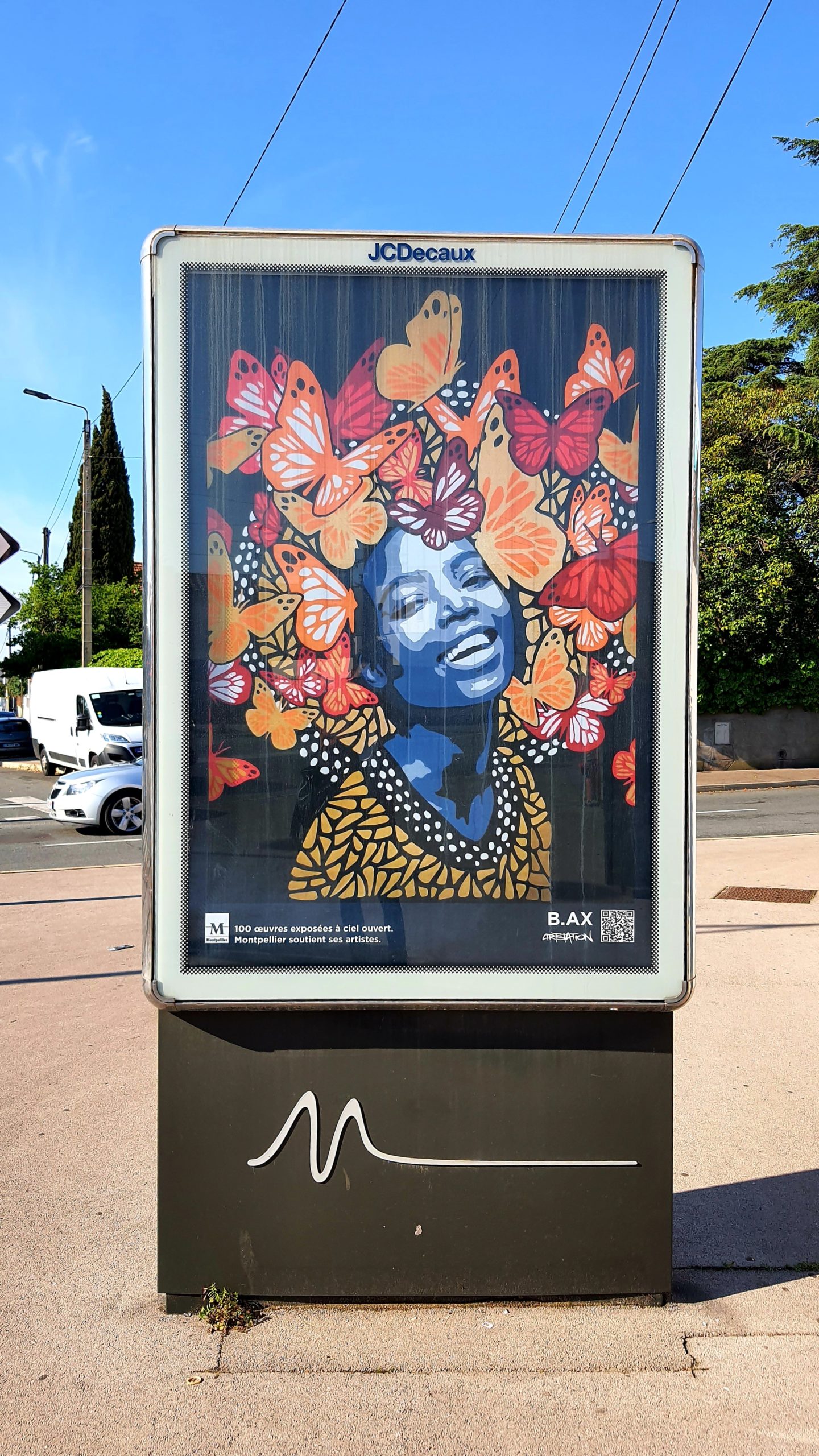 Street Art Montpellier panneau Street Art Montpellier panneau